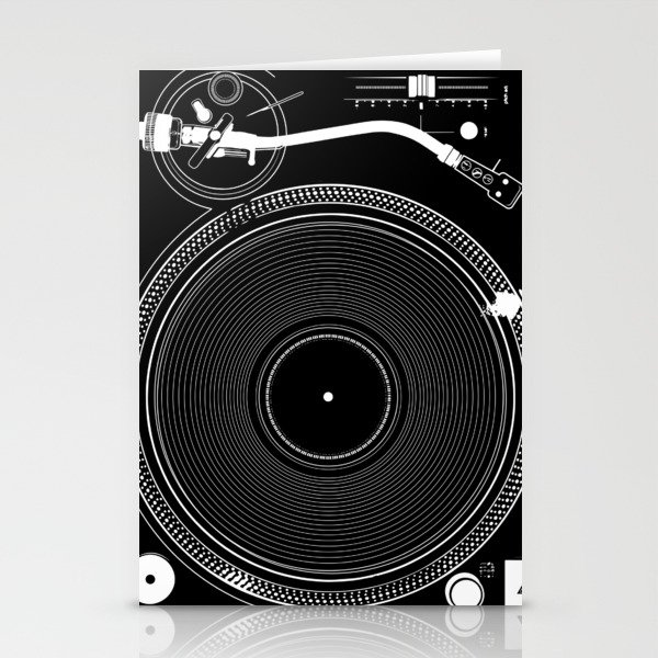 DJ TURNTABLE - Technics Stationery Cards