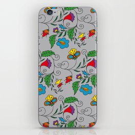 Ethnic Floral Flow iPhone Skin
