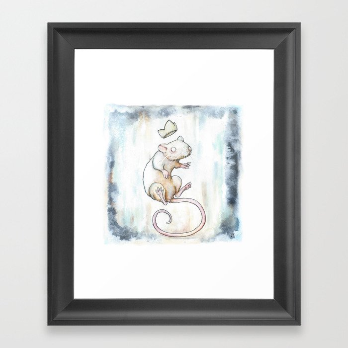 and the Prince. Framed Art Print