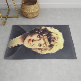 Patsy Rowlands, Vintage Actress Rug | Celeb, Retro, Painting, Actress, Celebrity, Hollywood, Carryon, Patsy, Rowlands, Art 