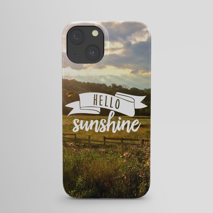 Hello Sunshine iPhone Case