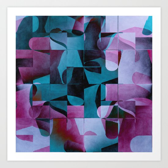 Pattern 2017 004 Art Print