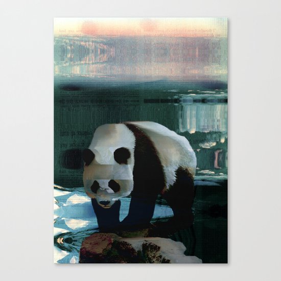 Panda Canvas Print