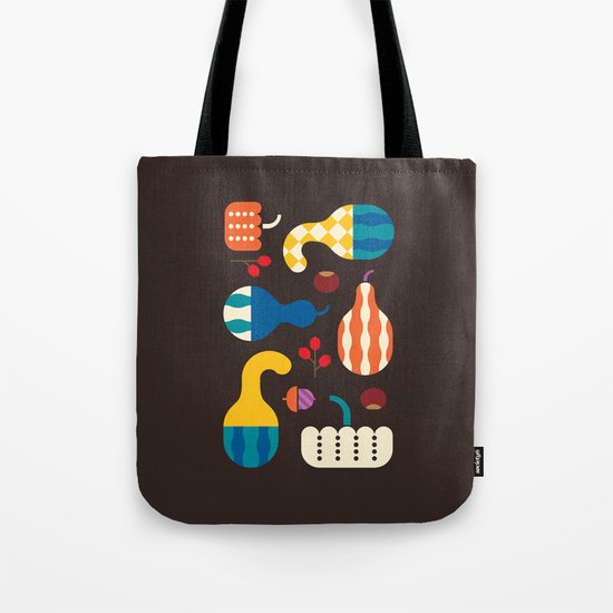 Autumn Gourds Tote Bag