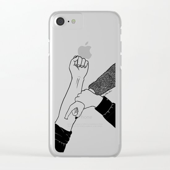 Addicted To You Clear iPhone Case