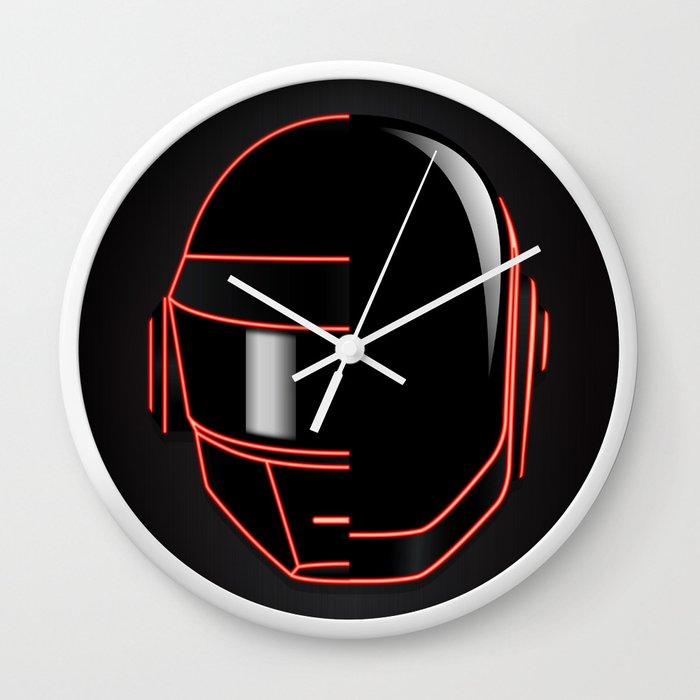 Daft Punk Crystal Logo Clock