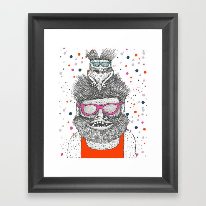 Father's Day Framed Art Print