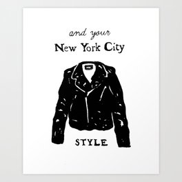 Leather Jacket Art Prints For Any Decor Style Society6 Abebooks books, art & collectibles. leather jacket art prints for any decor
