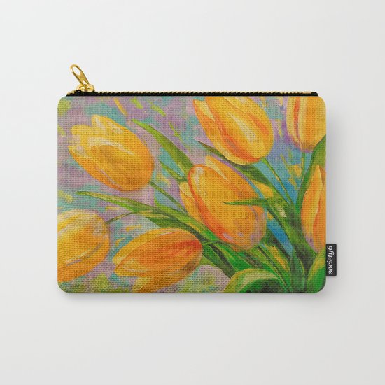 A bouquet of tulips Carry-All Pouch