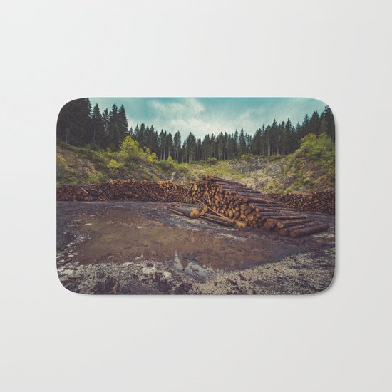 Logs Bath Mat
