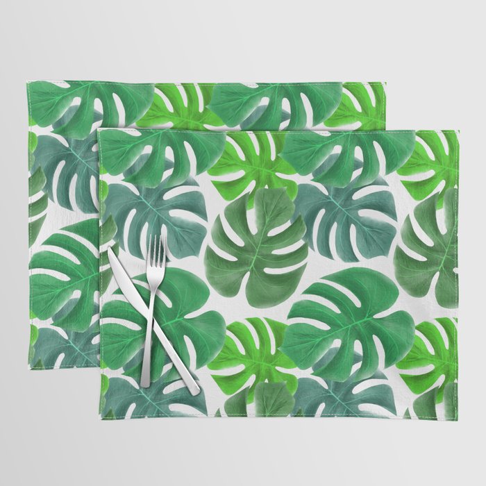 Tropical leaves 16. Placemat