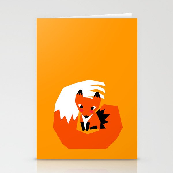 Red Fox Stationery Cards