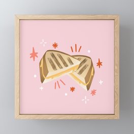 Grilled Cheese Framed Mini Art Print