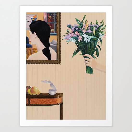 the misunderstanding Art Print