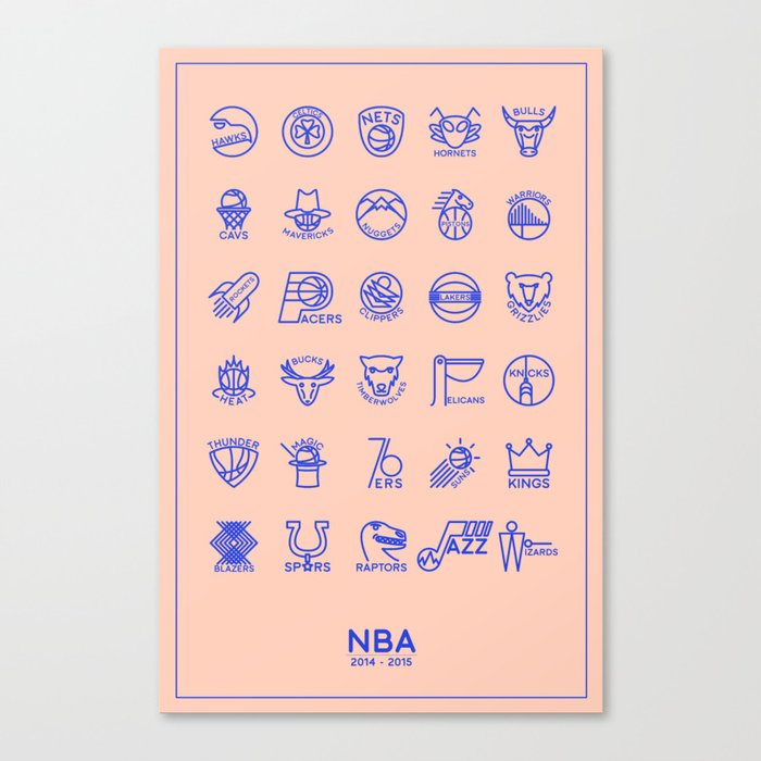 nba team logos coral
