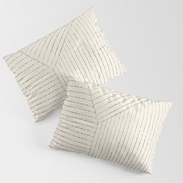 Lines (Cream & Chocolate) Pillow Sham