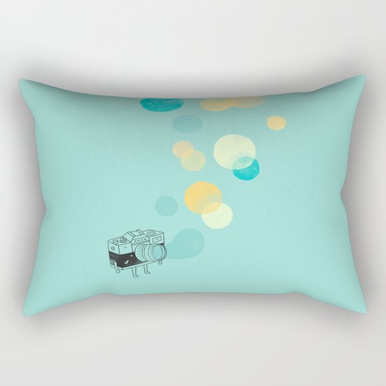 Memories like bubbles Rectangular Pillow