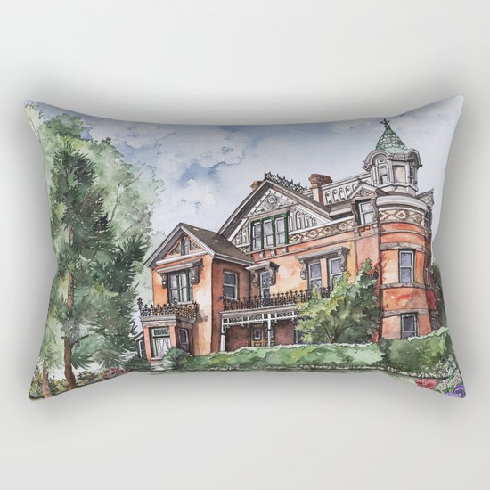 Armstrong Mansion Rectangular Pillow