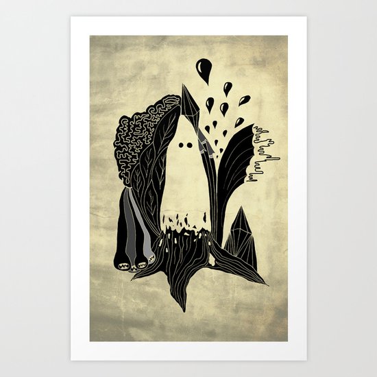 Ghost Art Print