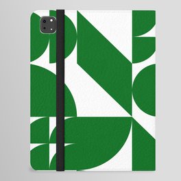 Geometrical modern classic shapes composition 3 iPad Folio Case