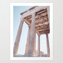 Greece Acropolis Art Print