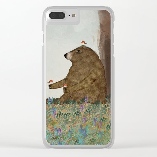 Afternoon Song Clear iPhone Case