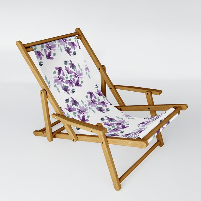 Daphne (Purple Palette) Sling Chair