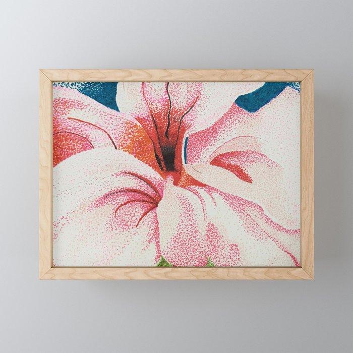 Hibiscus Framed Mini Art Print