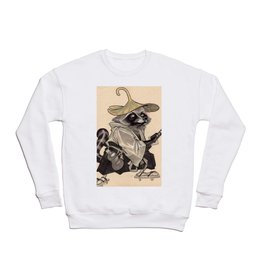Samurai Raccoon Crewneck Sweatshirt