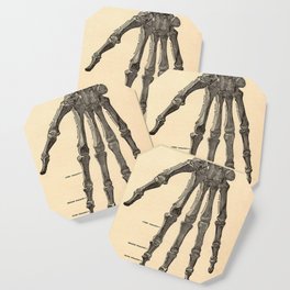 Anatomical Skeleton Hand Coaster