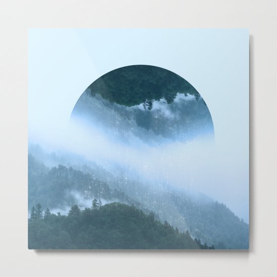 It's Raining Zen Metal Print