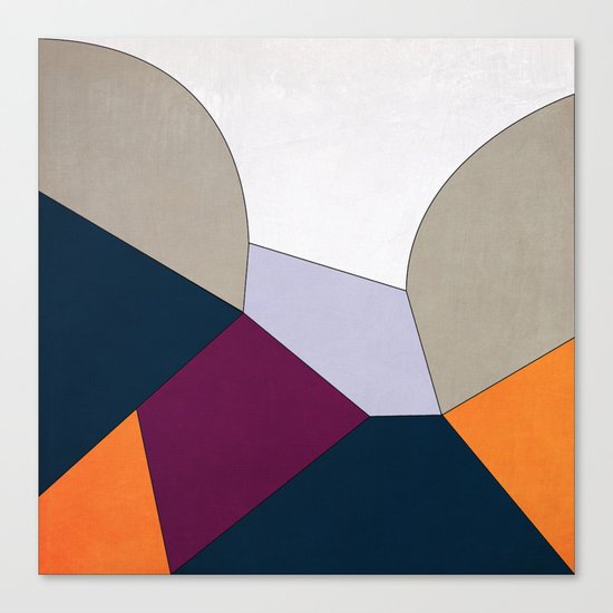 Geometric YM Canvas Print