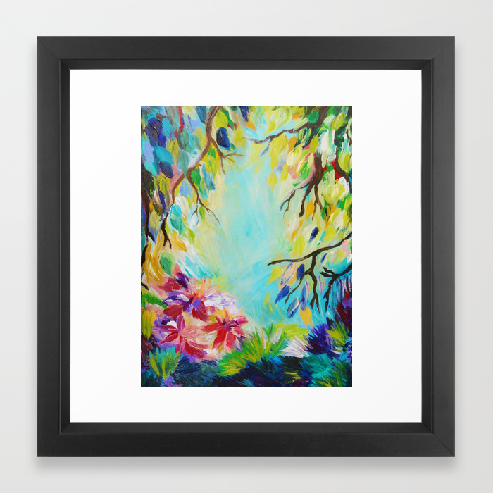 Bliss Stunning Bold Colorful Idyllic Dream Floral Nature