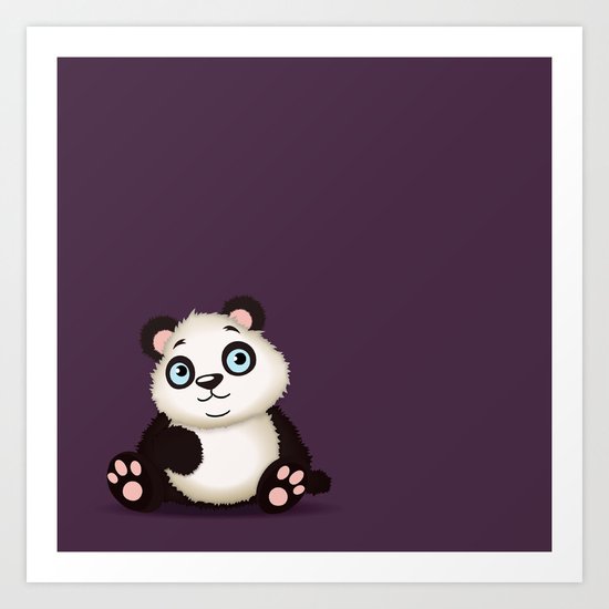 Panda Art Print