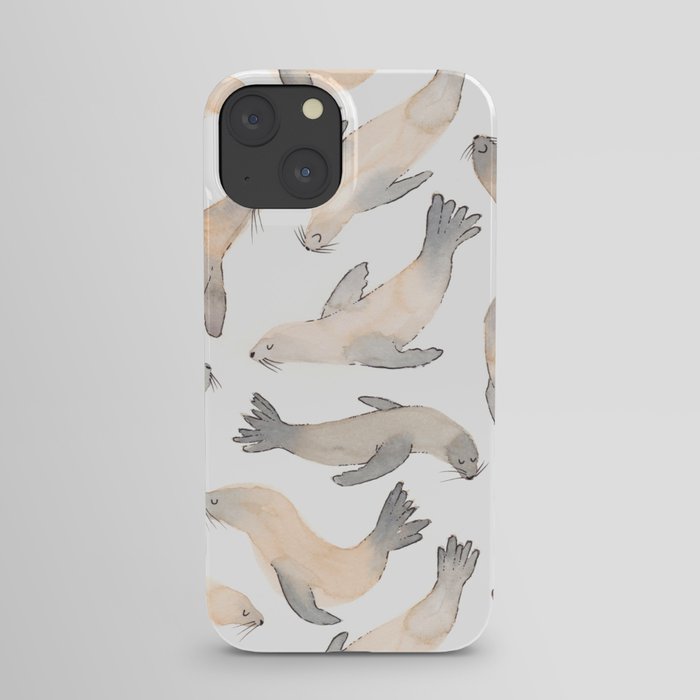 My Lips Are Seals iPhone Case