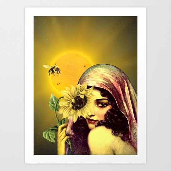 SUNFLOWER Art Print