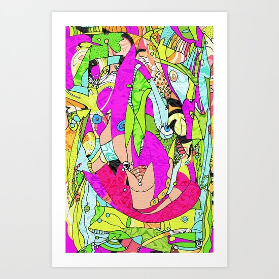 Joker Art Print