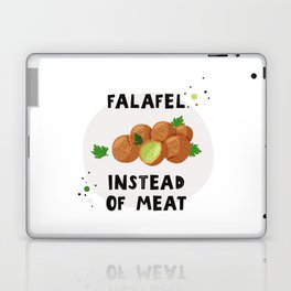 Falafel instead of meat Laptop Skin