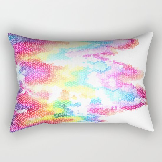 Everything I do is stitched with its color Rectangular Pillow