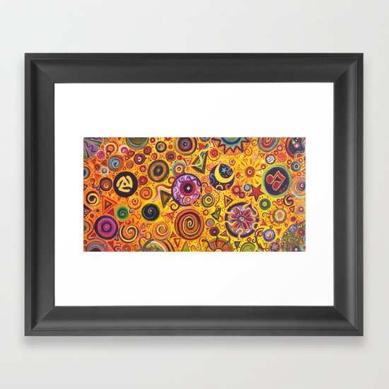 Fiesta Framed Art Print