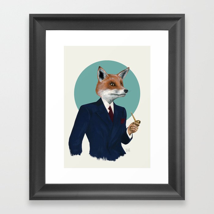 Mister Fox Framed Art Print
