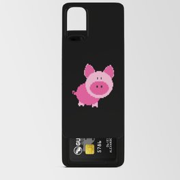 Little Piggy Kids Pixel Art Android Card Case