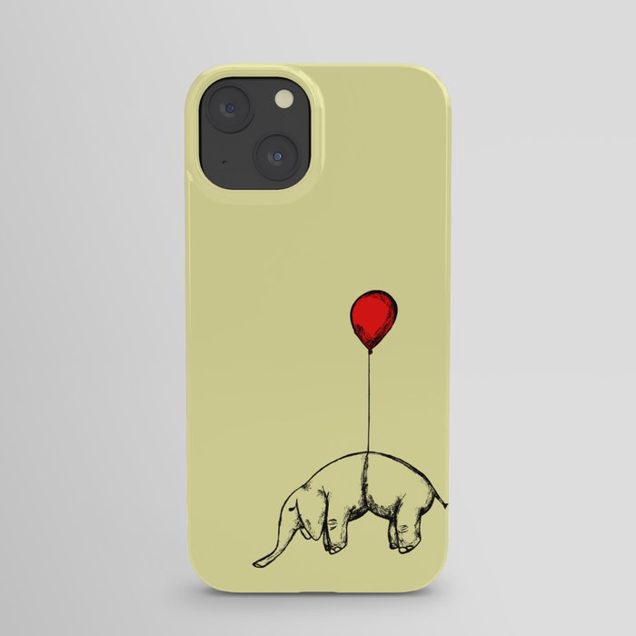 Red Elephant iPhone Case