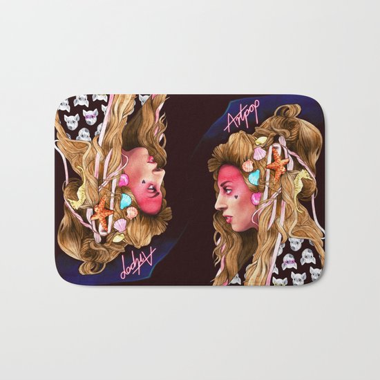 Neon Artpop Bath Mat