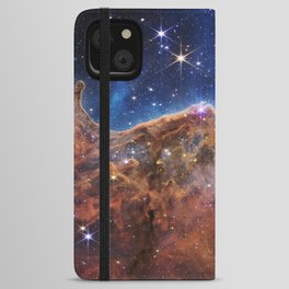 Carina Nebula Star-Forming Region (James Webb Space Telescope) iPhone Wallet Case
