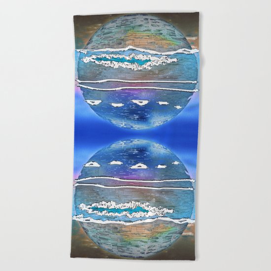Embrace the World - Archipelago 20-01-17 Beach Towel