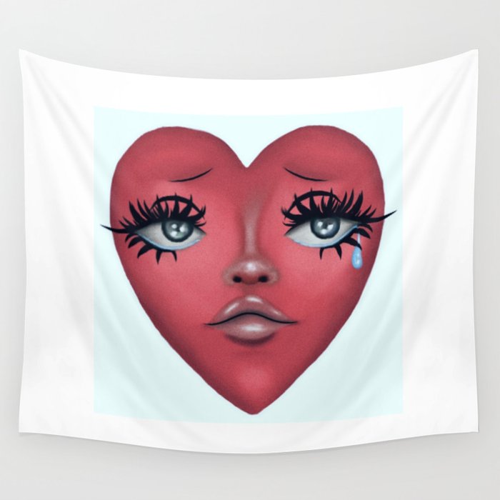 lost heart </3 Wall Tapestry