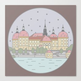 Castle Moritzburg Saxony - Cinderella Canvas Print
