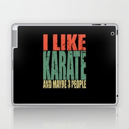 Karate Saying funny Laptop Skin
