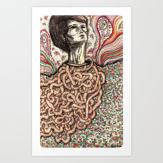 Entrails Art Print